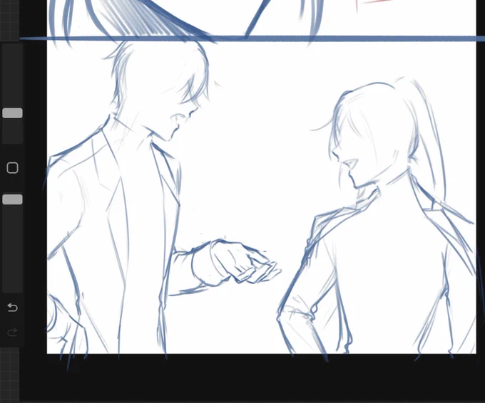 輪郭

身長差意識したながら描いたら
ハウレスの隣にいるとボスキがより小ちゃく見える、可愛い 