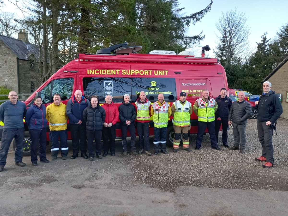 NlandFRS's tweet photo. It was a busy week for our Wildfire Team! Officers from around the UK were put through their paces by our Wildfire Team and trainers from the Training, Assurance and Safety Department to make sure they can work safely and effectively at the largest wildfire incidents. #Wildfire https://t.co/twhMZPhHWg