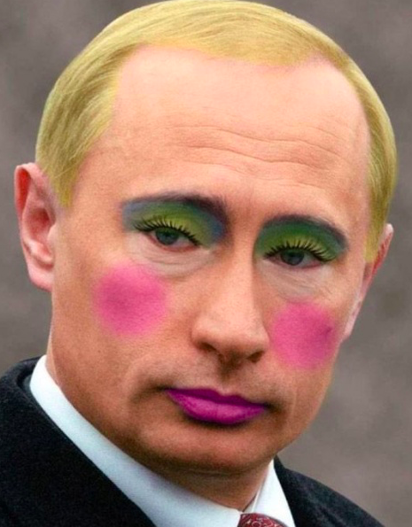 MadTurtlesGang's tweet photo. No matter how much make up you put on a pig... It will still and always be a pig.

#StopRussia #StopPutinNOW #NFT #NFTCommunity https://t.co/jdOJBuDBS8