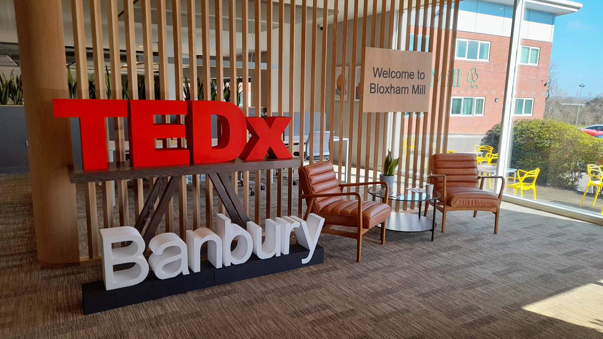 About to find out the latest from @TEDxBanbury at @BloxhamMill