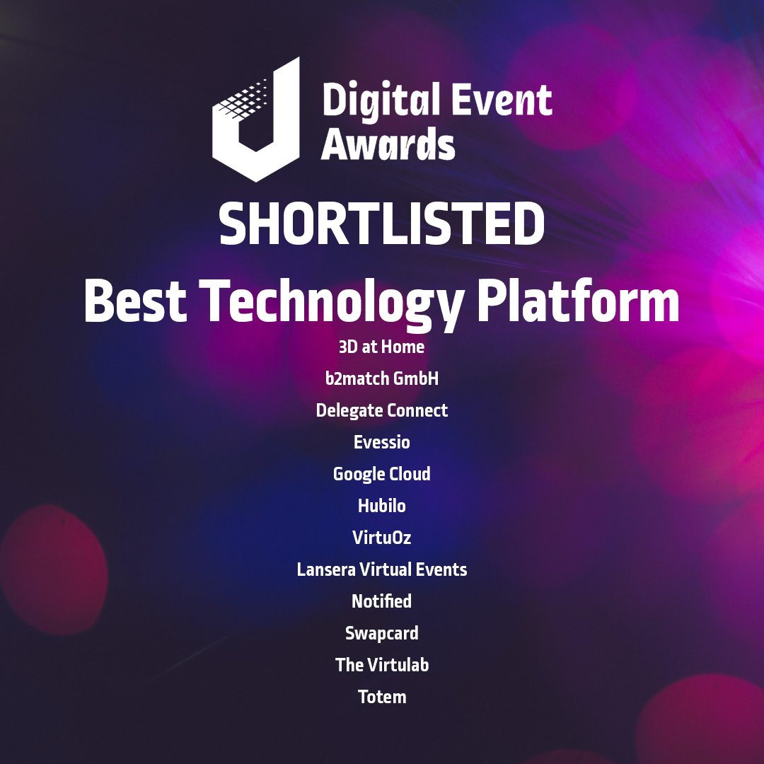 EvessioU's tweet photo. We are excited to announce @EvessioU parent company @evessio has been shortlisted for best technology platform at the 2022 Digital Event Awards! 🎉 

#happyfriday #eventtech #edleaders #highereducation #campuschat #edtech #mooc #profdev #university #graduation #openday #alumni https://t.co/vPcd6WT6m3