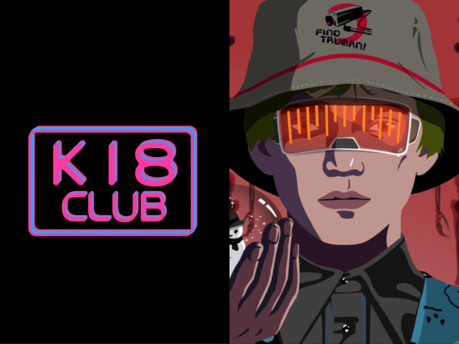 K18NftClub's tweet photo. The first script kill in the Metaverse—Puzzle-solving reasoning, interactive plot, the script kill OG is here to do things in the Metaverse! Open March 18th             
 We are giving away 3WL 
1. Follow
@K18NftClub
 &amp; @FindTruman 2. Retweet &amp; Tag 3 friends 3. Comment on twitter https://t.co/hIktcA5pmE