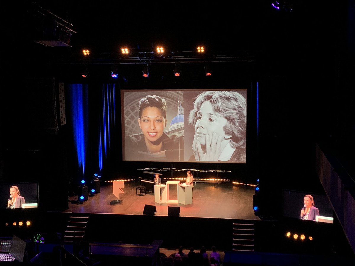 Bravo à Anne Bouillon et Violaine Lucas pour ces éloges brillants (et émouvants) à deux grandes femmes de notre Histoire

Quelle bonne idée que ce Manthéon ! 

#egaliteHF 

<a href="/LesFameuses/">Les Fameuses</a>