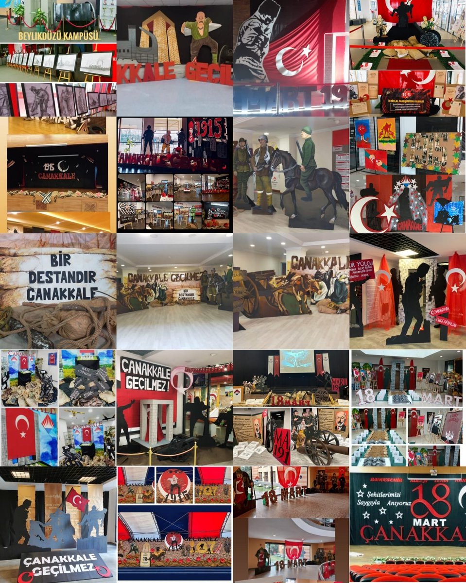 ilkay_tandogan's tweet photo. Gazi Mustafa Kemal Atatürk başta olmak üzere Çanakkale'nin ve istiklal mücadelesinin bütün kahramanlarını şükran ve minnetle anıyoruz.🇹🇷Kampüslerimizde eserleri ile Çanakkale destanını yaşatan Görsel Sanatlar Öğretmenlerimize ve öğrencilerimize teşekkür ederiz.
#çanakkalegeçilmez https://t.co/7IBTQduSw6