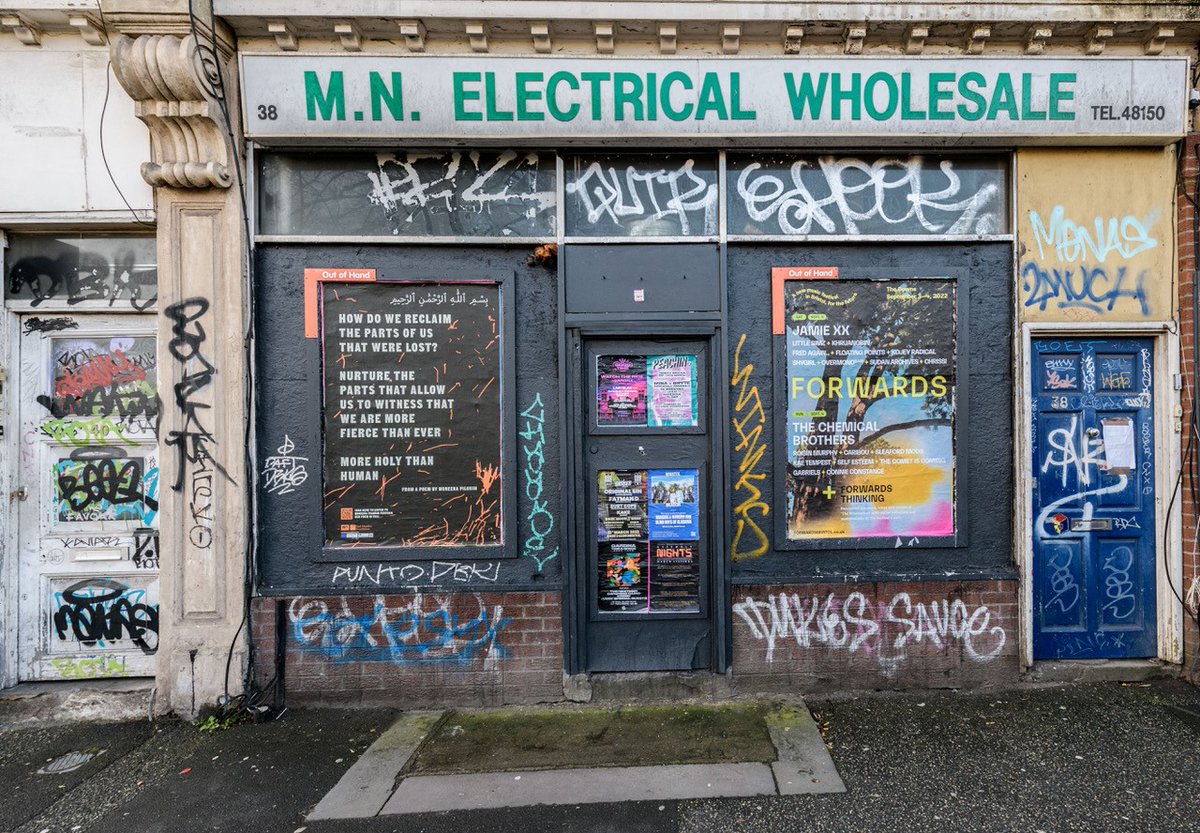 In_Between_Time's tweet photo. 😎 Who has spotted fragments of the Joy Project poem on the streets of Bristol?

Resident Artist and writer of the Joy Project Poem, Muneera Pilgrim has created a playlist for you to listen to whilst wandering Bristol.
🎵 https://t.co/O1rEOluo7v...
📸 Paul Blakemore https://t.co/mRsBFUwMnT