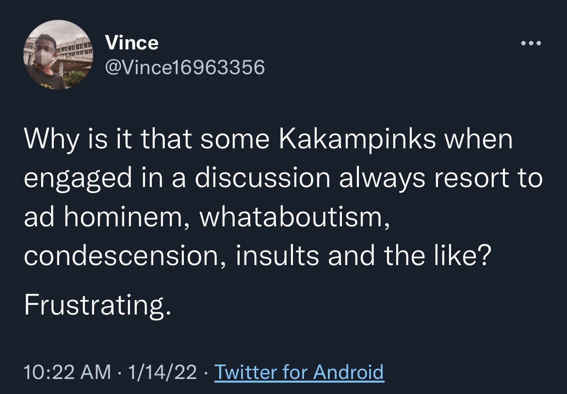 jaicabajar's tweet photo. Ah talaga, Vince? https://t.co/VOtRTDM1S5