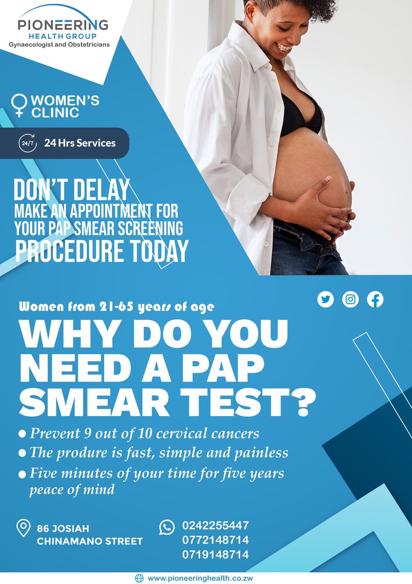 SMEAR is not a nice word, CANCER is even worse. PREVENTION is a good word though, which is why it is important for women between the ages of 21 and 65 to have a pap smear test. Book for an appointment now.