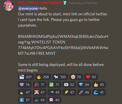 GamingDaiko's tweet photo. @tenjin3dnft Your token address announced 11mins before the mint started, there are participants purchased tokens via fff unknowingly it was Tenjin's FM or WL token, and yet got flagged all nfts minted including FM or WL people hard earned through grinding in your community. https://t.co/WJAgBpY3vI