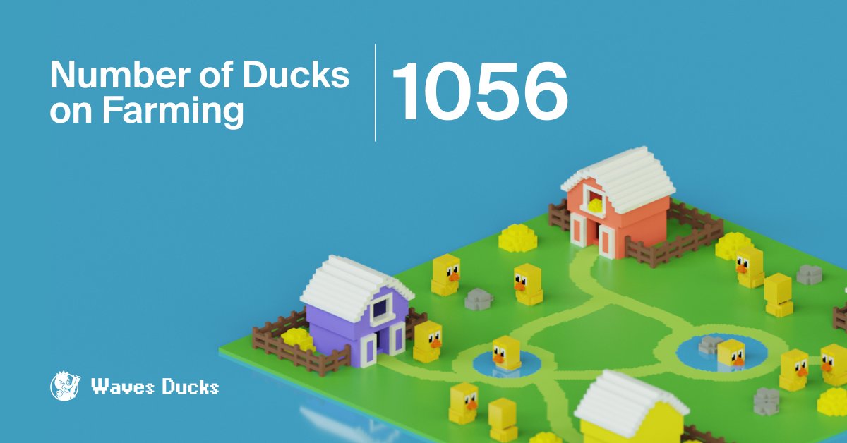 wavesducks's tweet photo. While some collective farm ducks are busy training and raising ducklings, 1056 of them remain on their perches and lay $EGG as a passive income for investors. Recently, we told you how long the farming payoff takes, now let's see how it works. 👇👇👇 https://t.co/cFcTn0ffxO