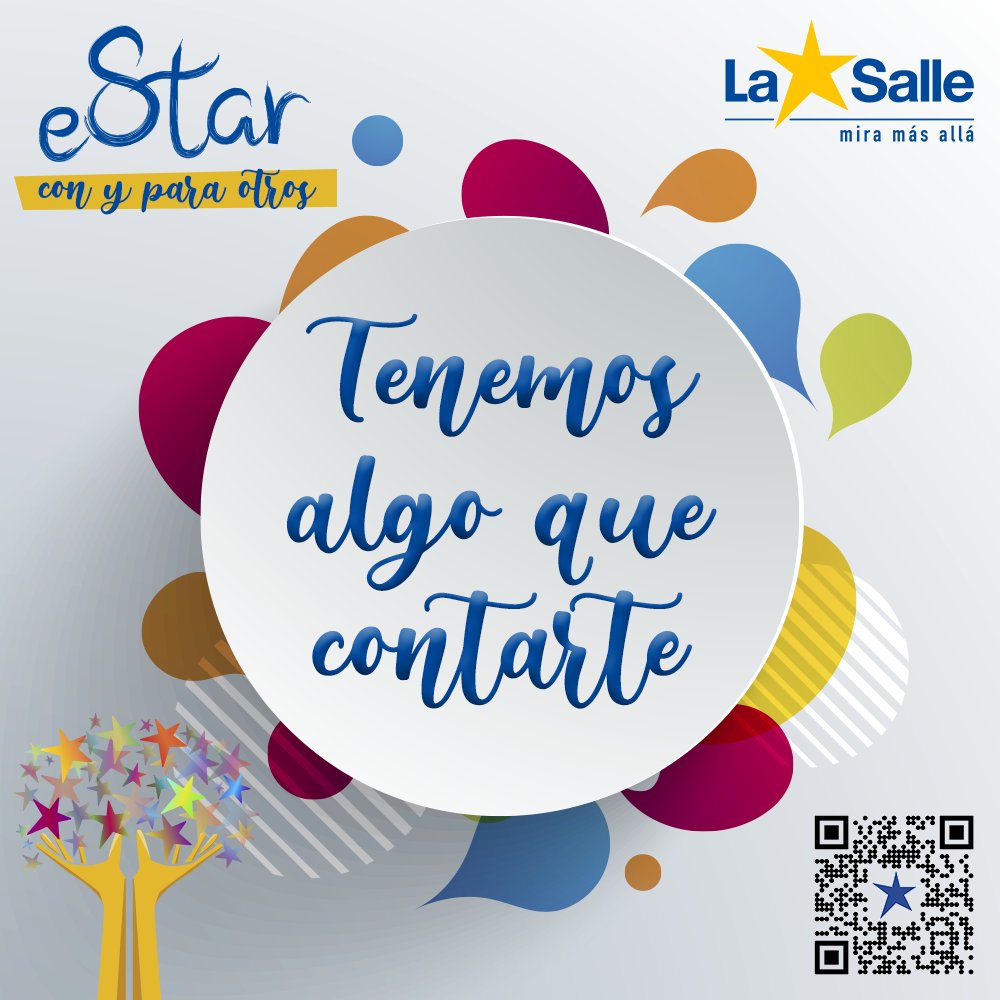 Sallemadrid's tweet photo. Seguro que andas buscando algo que de un nuevo impulso a tu vida, en La Salle tenemos algo que contarte. ¡Estate atento! https://t.co/Lb4qTfAlgY