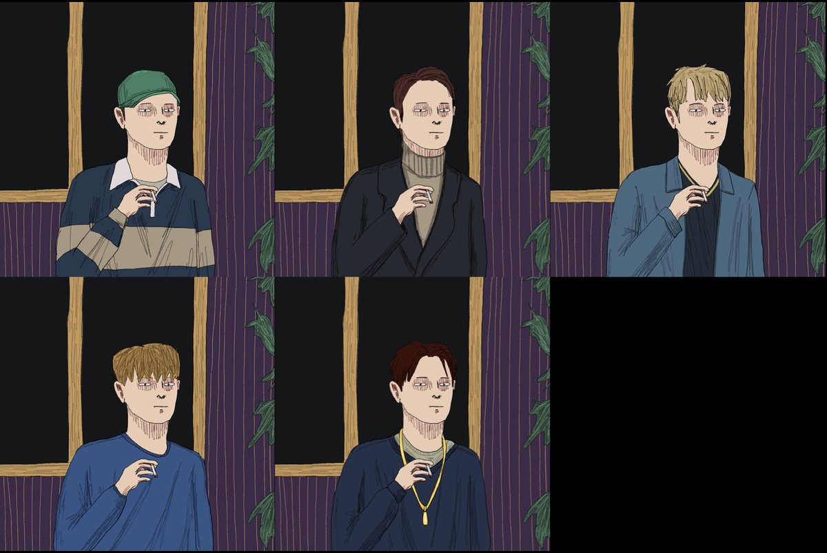 PFP 컬렉션 5작품 리스팅 했습니다!

tired smoker #6~10
새로운 배경에다가 그려봤어요 

수작업으로 진행되는 프로필 입니다 많은 관심 부탁 드려요!😍😍

아트 컬렉션 홀더 분들은 5클레이 페이백 해드립니다

opensea.io/collection/100…