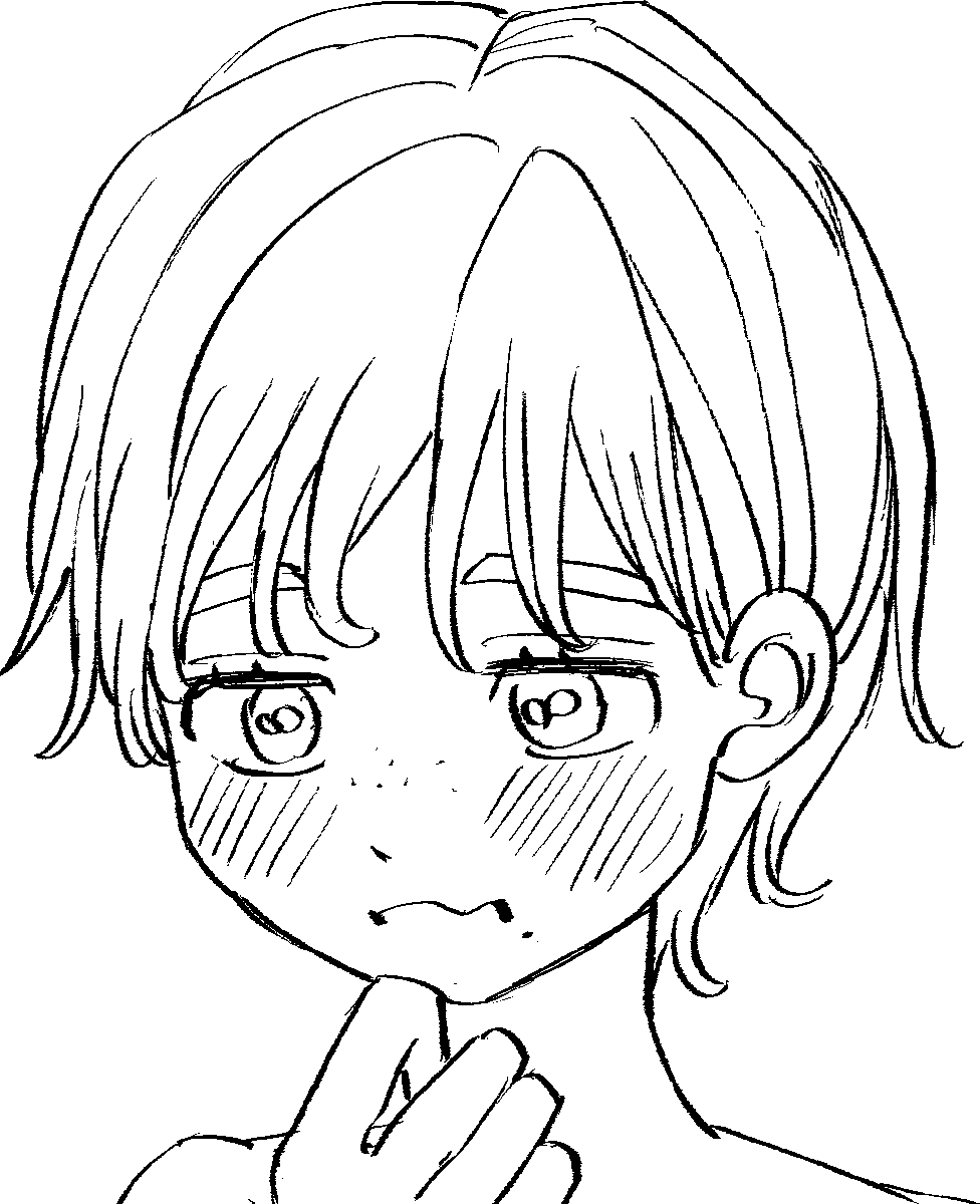 ショパンを流しながら描いた奏と調子の悪い日に描いた奏 