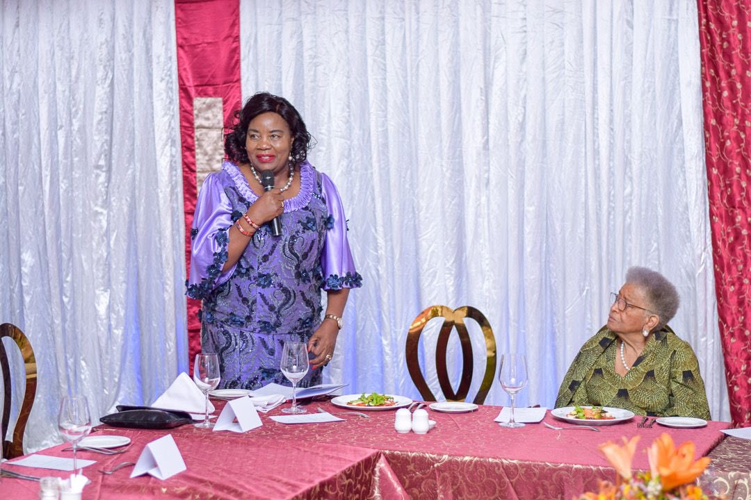 I spent an evening with women leaders including, fmr President <a href="/MaEllenSirleaf/">Ellen Johnson Sirleaf</a>, Director-General Of The UN Nairobi (UNON) <a href="/ZainabHawa/">Zainab Hawa Bangura</a>, Founder and Co-Chair <a href="/EPLeaders/">Emerging Public Leaders</a>, <a href="/BetsyHWilliams/">Betsy Williams</a>. 

We shared great stories of our paths. I'll continue encouraging women to break the bias.