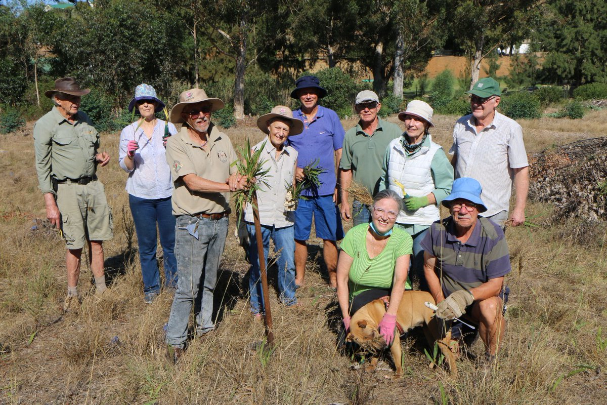 BotsocSOverb's tweet photo. Meet some of the alien clearing warriors who, every Friday morning, meet along the Klippedrift River in #Napier, to hack down invasive plants. They've been at this for 3 years, led by BotSoc members, Ronel and Kobus. And they've already cleared a stretch of more than 500m. https://t.co/QcBlI4wiVO