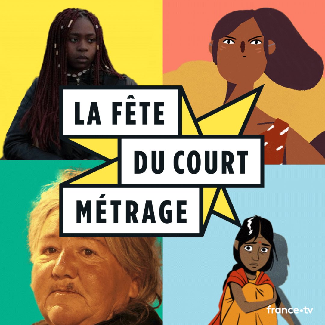 Francetele's tweet photo. 🤝 Partenaire fidèle et incontournable du court métrage, @Francetele accompagne @lafeteducourt sur toutes ses antennes ! #FDCM22

😉 @francetv_court 

Une sélection de films disponibles sur https://t.co/R023VvHJzq ⤵