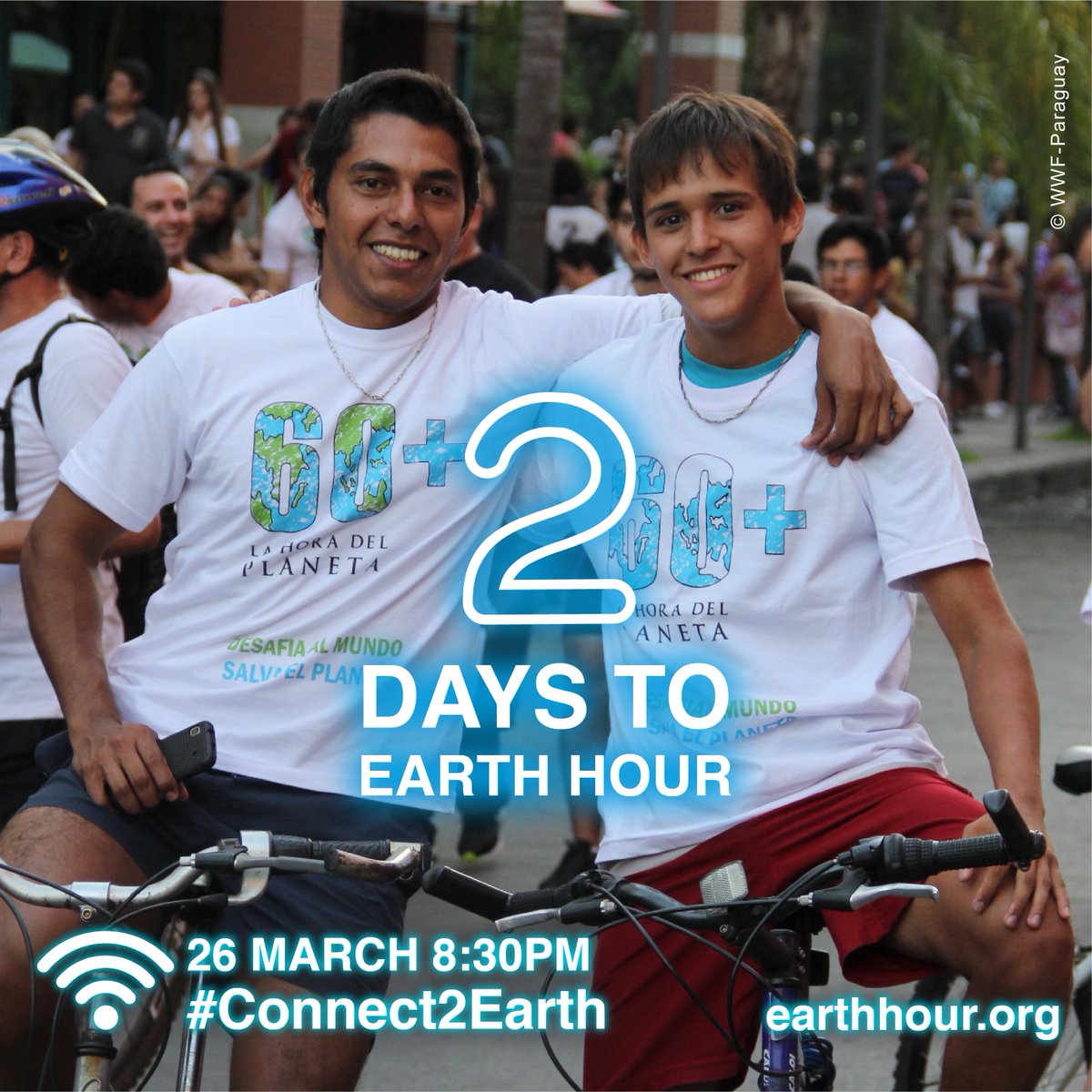 People from over 190+ countries and territories around the world 🌎 come together every #EarthHour in support of people and the planet ❤️ #ShapeOurFuture

RT if you’re participating on 26th March, 8:30pm 🕣 your local time!