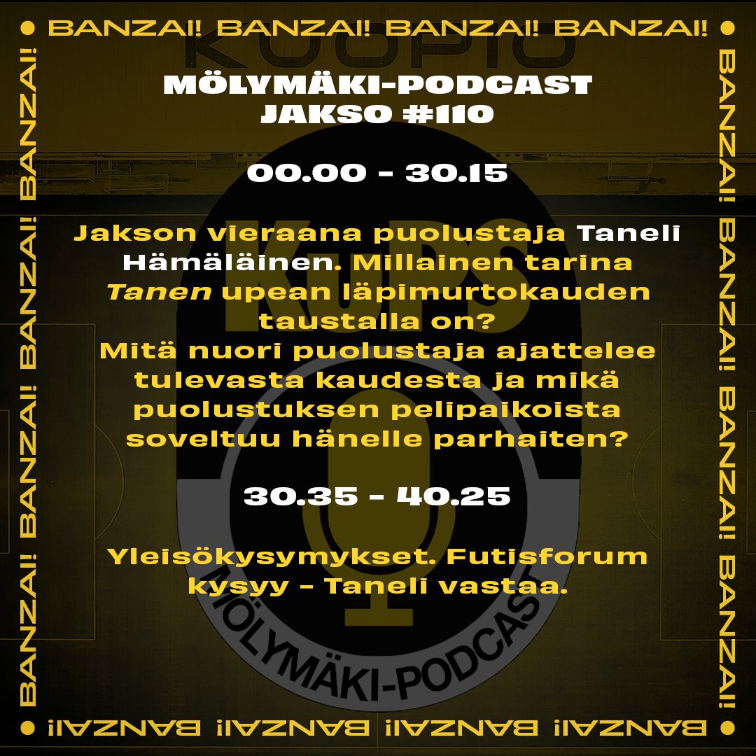 Mölymäki-podcast tweet media