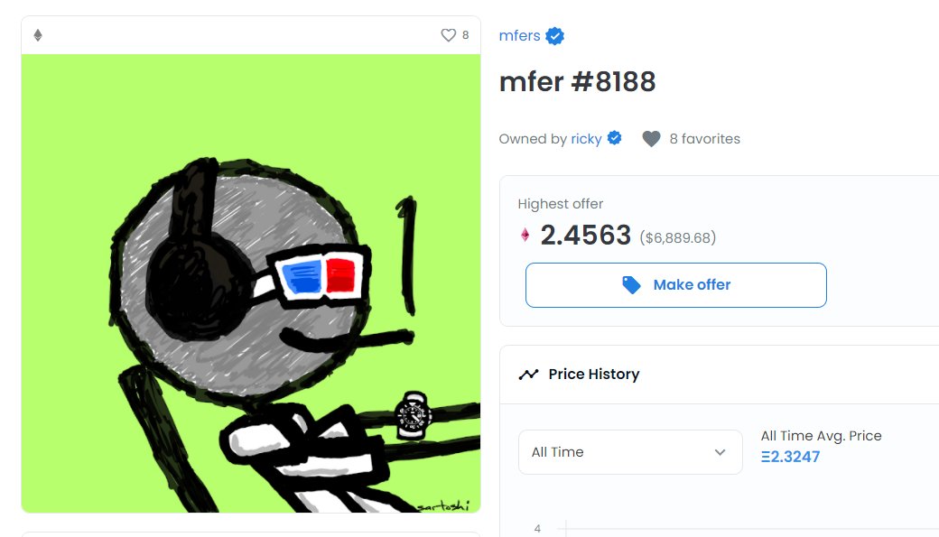 Jksovaurdead's tweet image. MFERS, welcome @Banks to the family #mfers #faze #fazebanks @sartoshi_nft