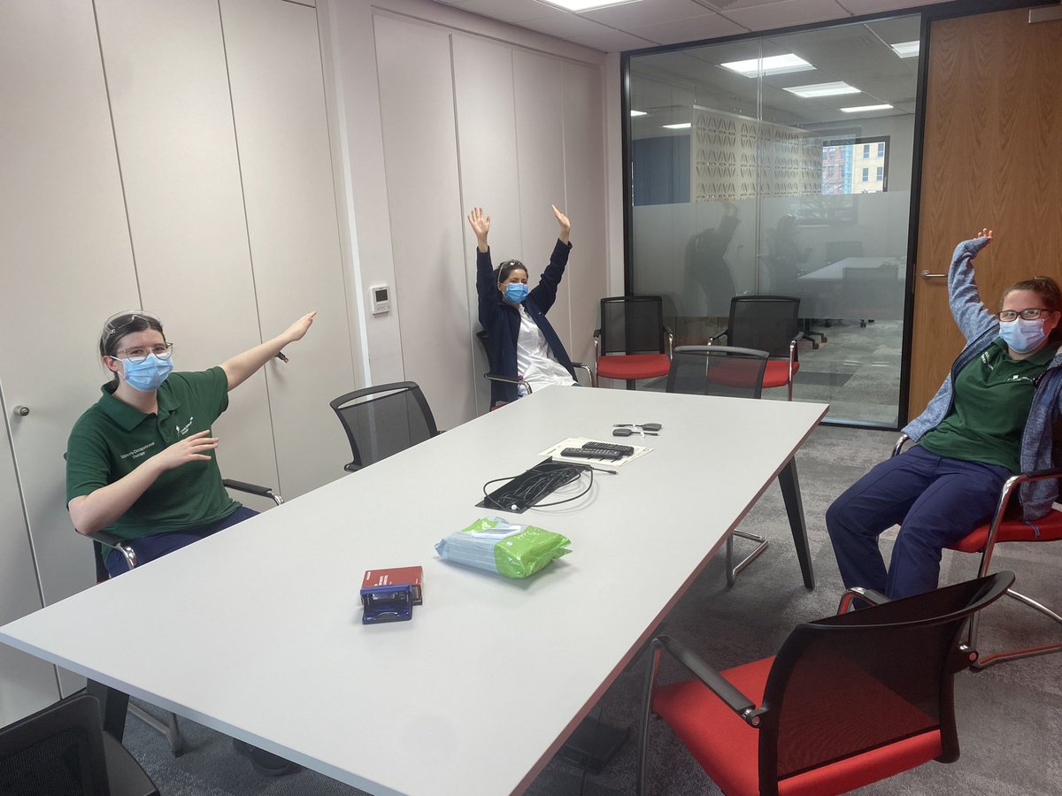 Our OT team have had a wonderful week of practicing 7 minutes of movement and mindfulness for Rob Burrow’s fundraising challenge! 💪🏽#7in7