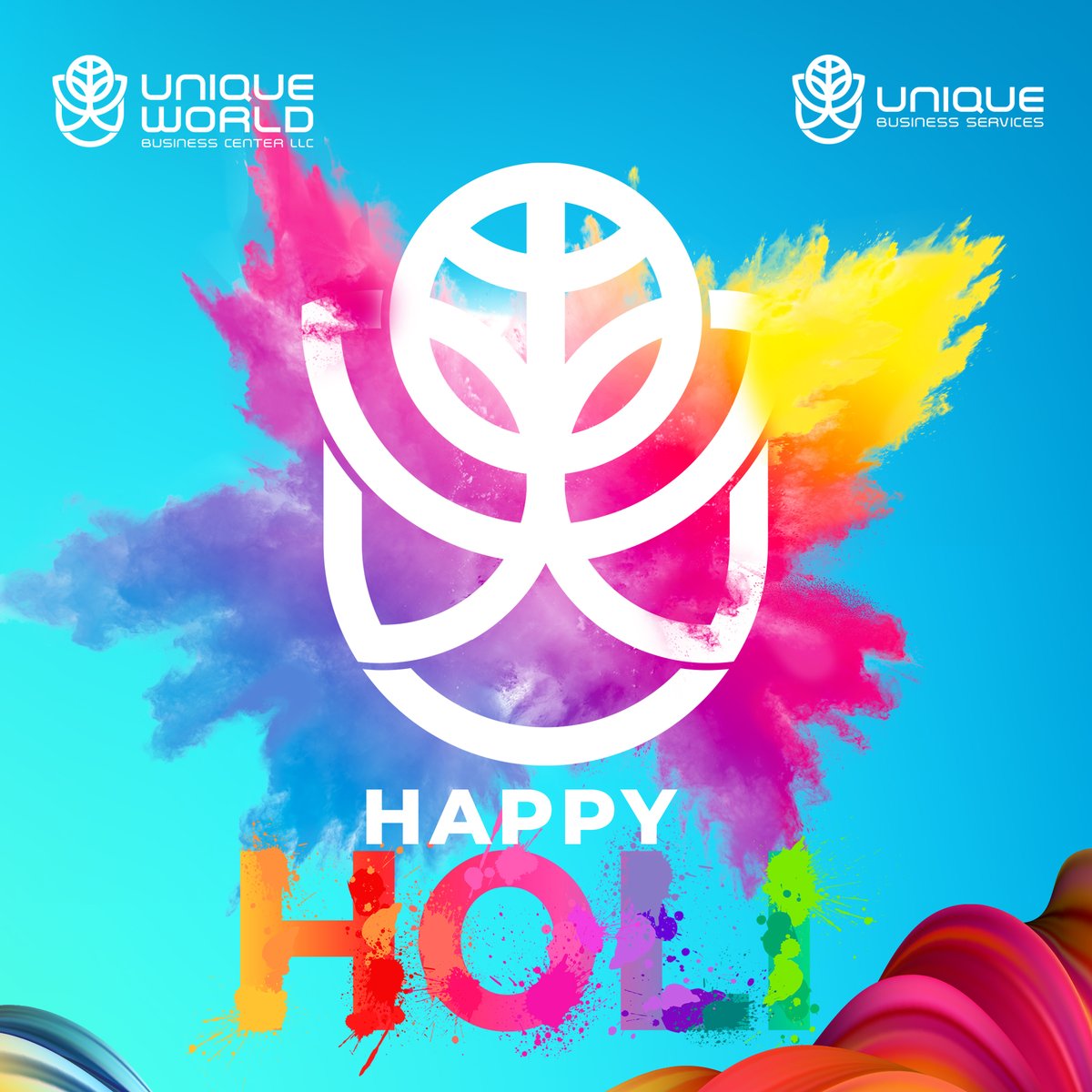 uniqueworldbc's tweet photo. Unique World wishes a happy Holi to everyone

#UniqueWorld #BusinessCenter #BiggestBusinessCenterInUAE #Business #Dubai #UAE #Holi #HoliDay #HappyHoli https://t.co/hGFMljEfpg