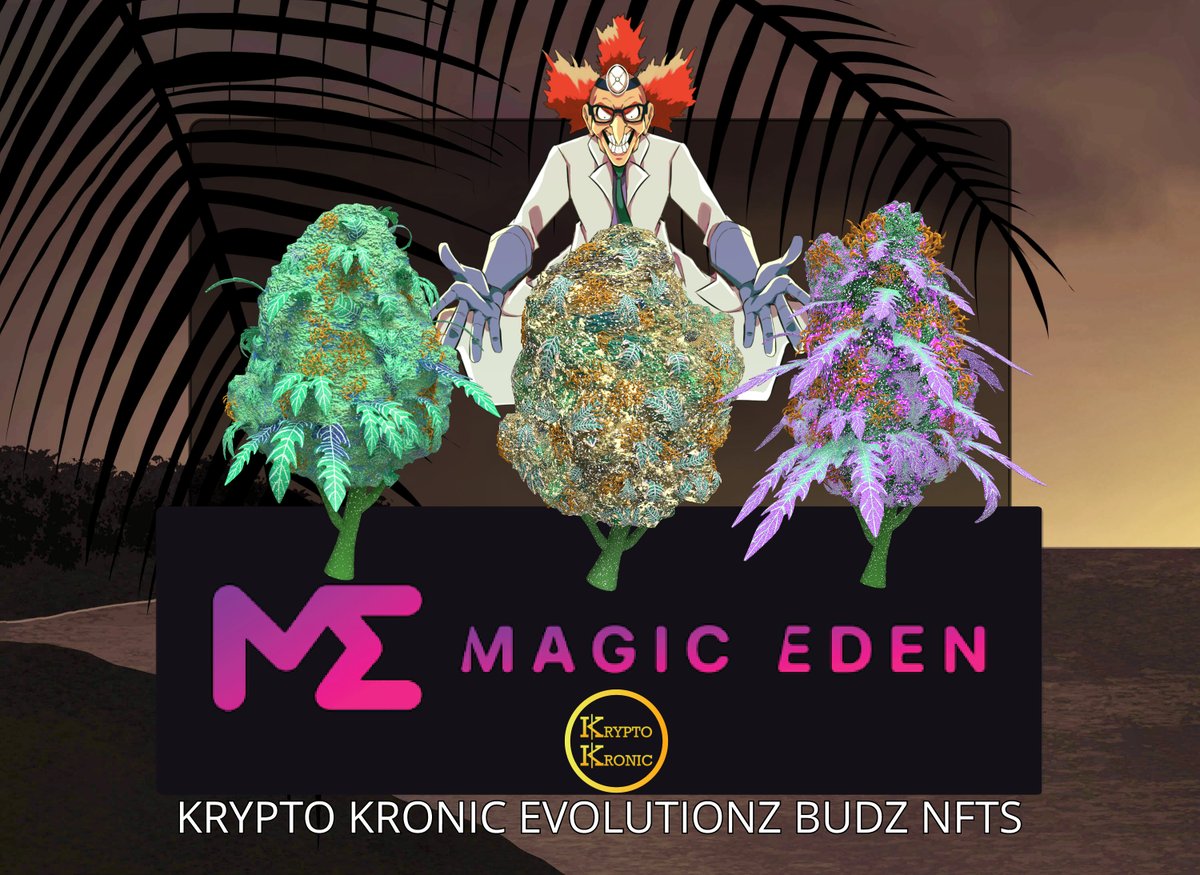 KryptoKronicNFT's tweet photo. Got Nugs?? With only 500 in circulation, grab some of these before the floor skyrockets!!
https://t.co/jFVHGK0uIi
#kryptokronicnft #kryptokronic #MagicEden
@MagicEden @blockbyblockpub #NFTCommunity #SolanaNFT #CannabisCommunity https://t.co/C35xyOEqhK