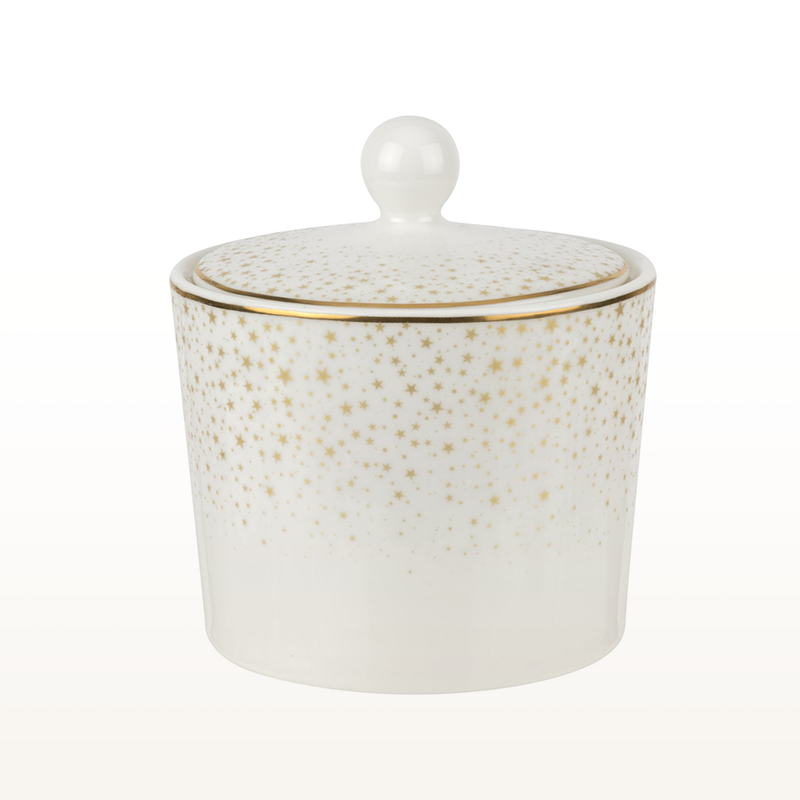The_Chinashop's tweet image. This dish from the Sara Miller London collection would make a lovely addition to your tea or breakfast area. Made of white porcelain, this round sugar pot is decorated with an array of gold stars! ow.ly/zIr750Igewv

#SaraMiller #Dishware #Breakfast #Stars #Gift #Giftideas