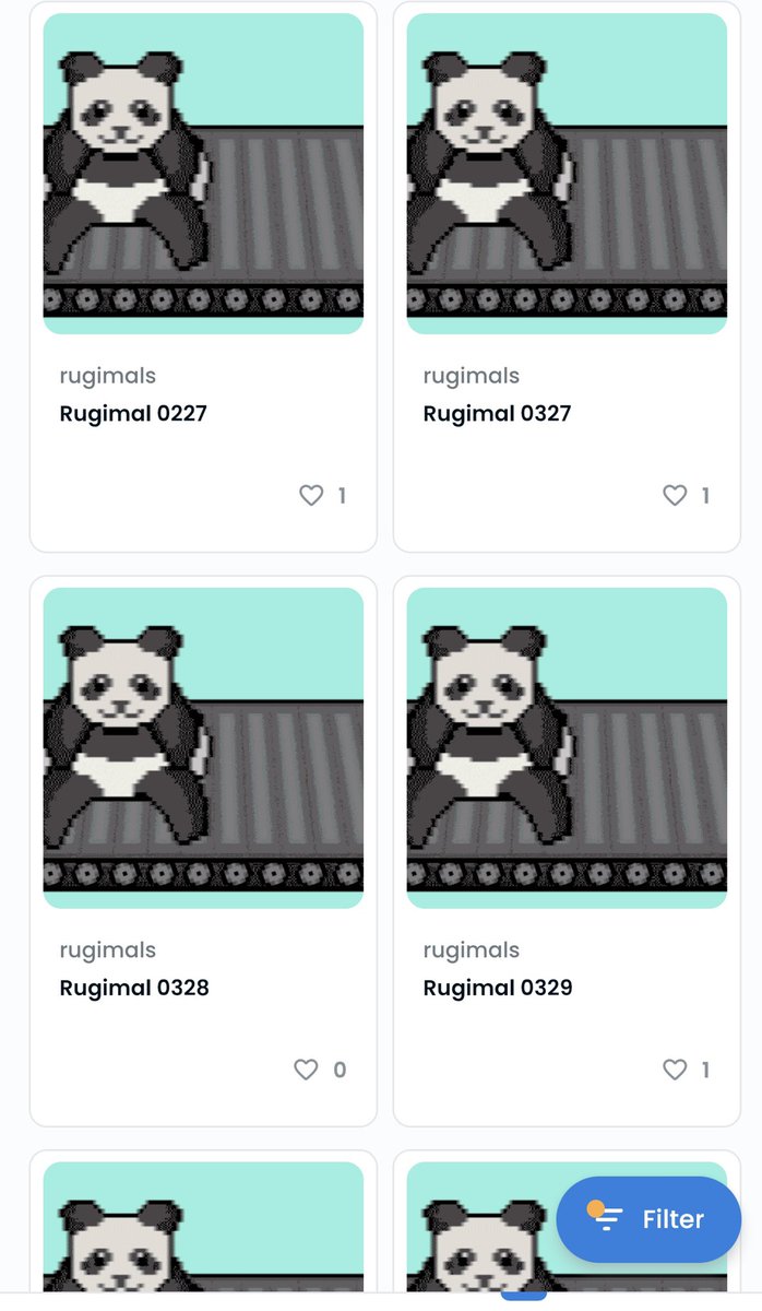 Airdropped a bonus rugimal for the collection! Unexpected and awesome!   #NFTGiveaway #nftcollector #NFTCommunity Thanks <a href="/rugimals/">Rugimals</a> <a href="/mnmls_io/">mnmls. x allo</a> <a href="/_a_l_l_o_/">alloᵍᵐ</a>