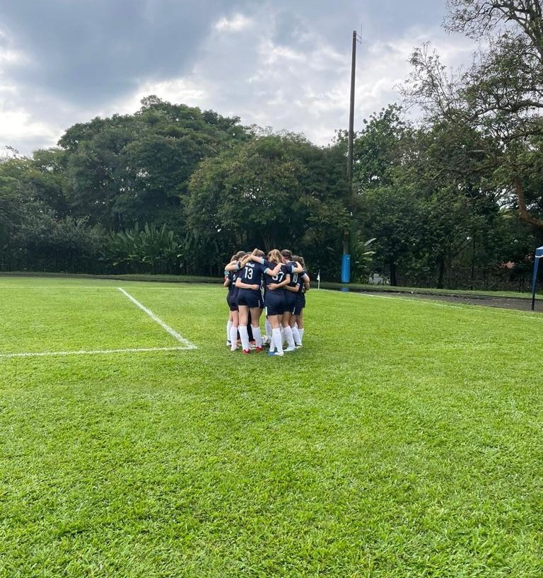 Day three of Mini-Binationals! Our HS girls #CNGSoccer and boys #CNGBasketball representing #CNGCharacter!