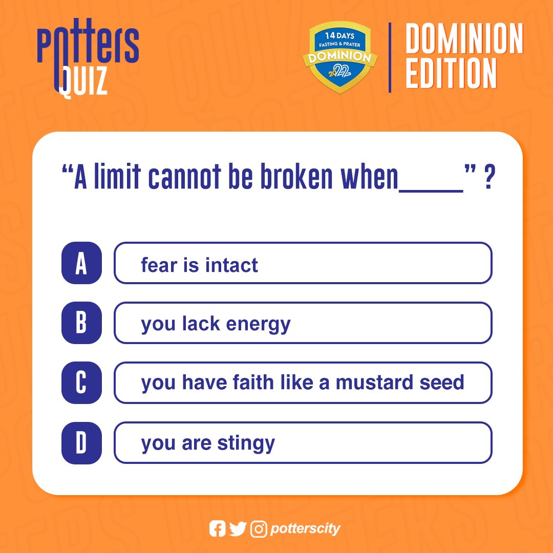PottersCity's tweet photo. POTTERS TRIVIA!!!!!!!
Dominion Edition.
Question 2.
#PottersTrivia
#Dominion22
#Potterscity https://t.co/lRRbITBYct
