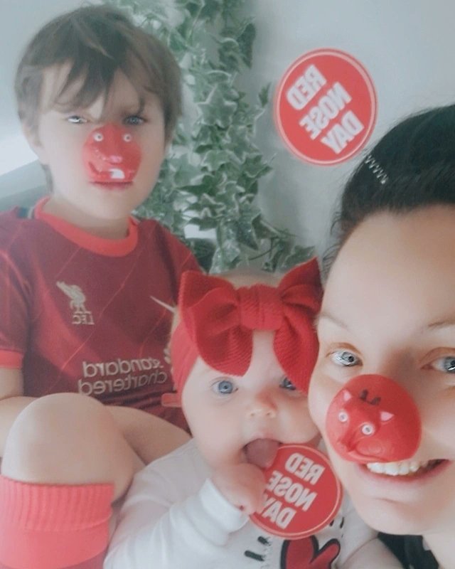 SmithBunday's tweet photo. Happy Red Nose Day ❤#rednoseday22 #ComicRelief2022 https://t.co/MEv71gCc9v