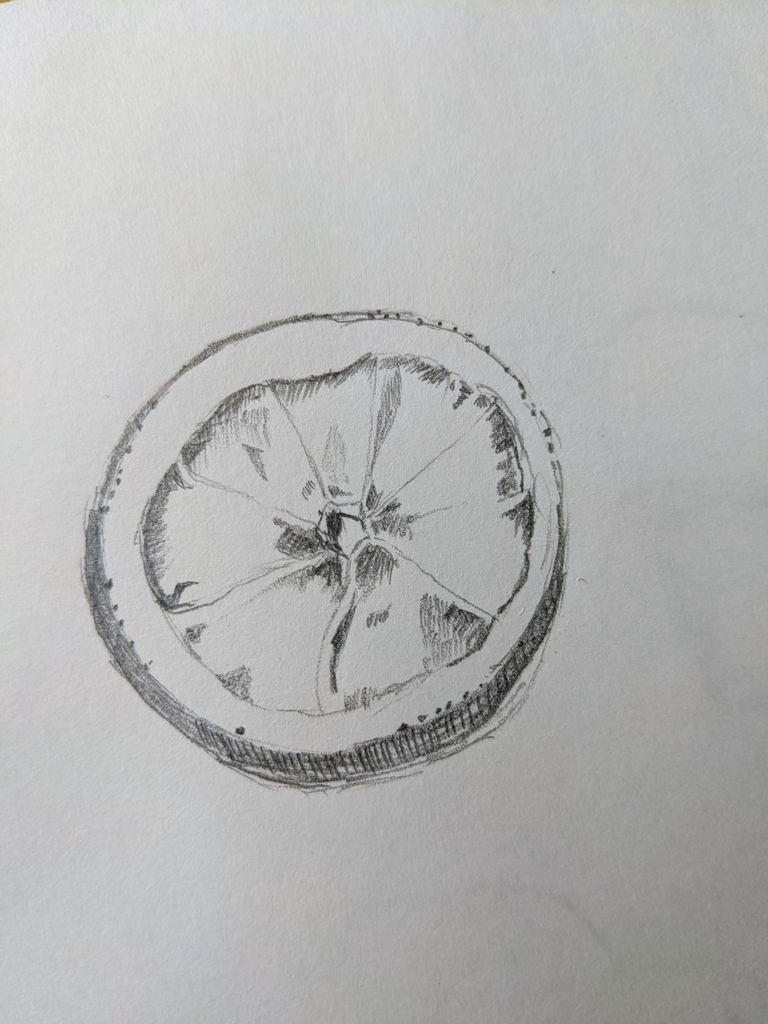 Sometimes you just need to sketch a dried orange 🤷‍♀️Happy Friday!