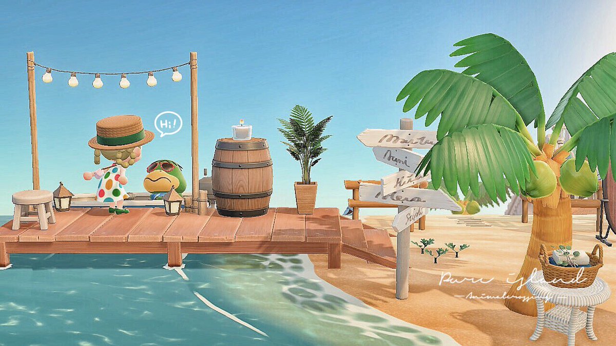 mmmain_acnh's tweet photo. ⛱🌴

#animalcrossing #acnh
#あつ森写真部 #あつ森 https://t.co/ryexLk97G8