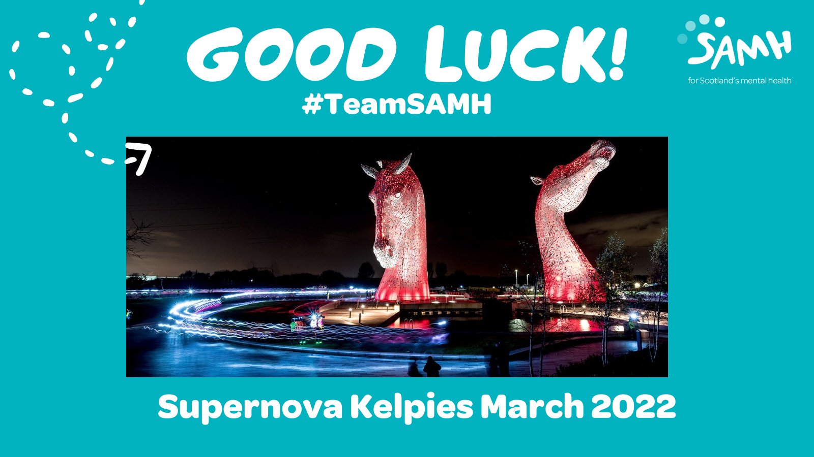 SAMH on Twitter "A big good luck to all of our supporters taking part