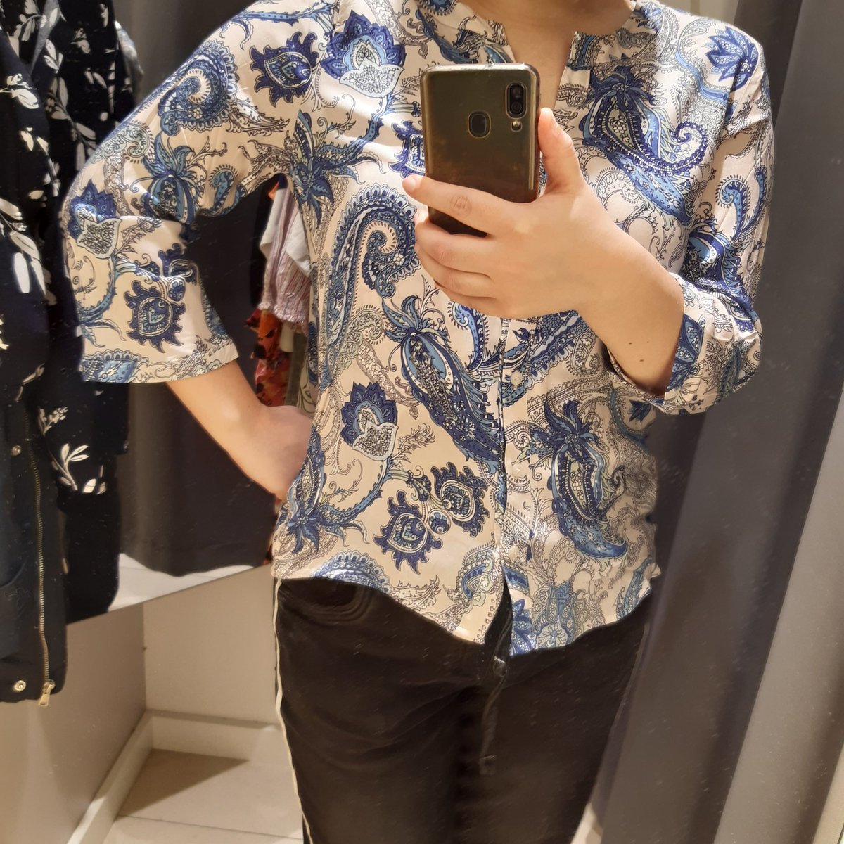 IatibIue's tweet photo. almost bought this shirt today just because it reminded me of blucas :') https://t.co/RpcIFN7Cwa