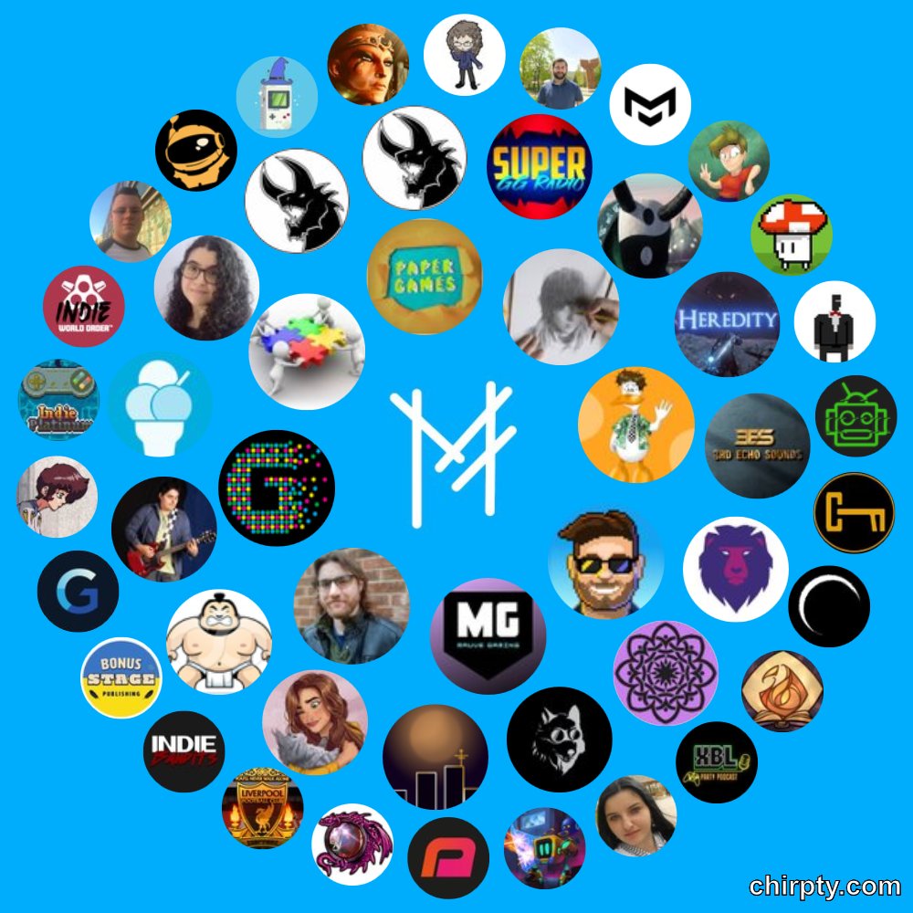 #FollowFriday #FF
Circle 1
<a href="/iamDavidNight/">David Night 💫</a>
<a href="/mauve_gaming/">Mauve Gaming || Billiards Dungeon - OUT NOW</a>
<a href="/CWolfMusic/">Charles Wolf Music | Video Game Composer</a>
<a href="/GamesGamex/">GamexGames - 🎮12k+ Free Online Games to Play🏆</a>
<a href="/RokJesenicnik/">Rok Jesenicnik - Wishlist 🌱ISLETOPIA🌴 on Steam</a>
<a href="/_Paper_Games_/">Paper_Games</a>
<a href="/forgotten_dev96/">Forgotten_dev96 (Pinto Anthony)</a>
<a href="/Michael_daGreat/">Big Mike | Pre-Debut ENVTuber (Rascal King Arc)</a>