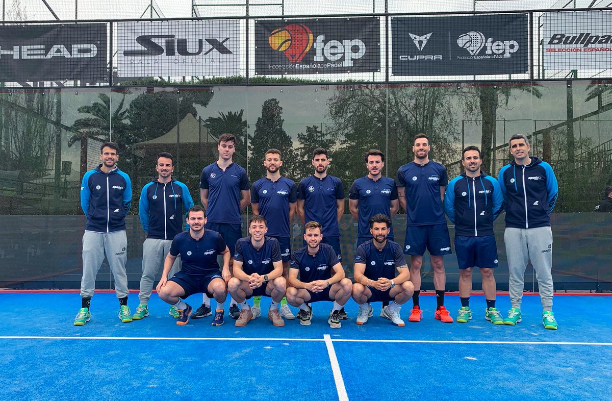 si_padel's tweet photo. ¡Todo listo! A las 17:45 h debut del equipo @RioGrandeAR @si_padel en el Cto de España 1ª categoría #CEE1 ante @RCPoloBarcelona ¡Vamos! #GoSIPadel https://t.co/Iutg2mR79r