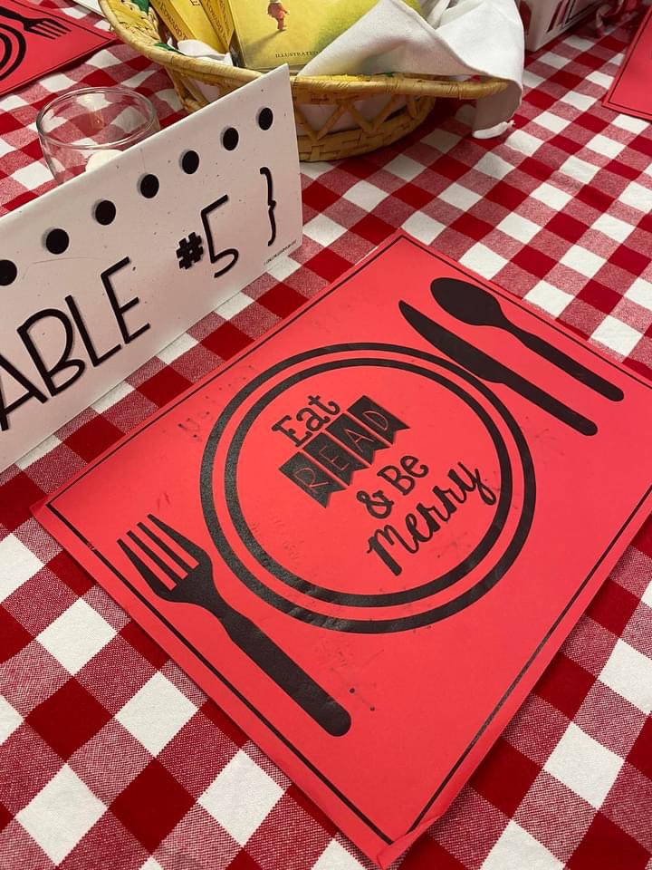 4th Grade Book Tasting at Evans Elementary.