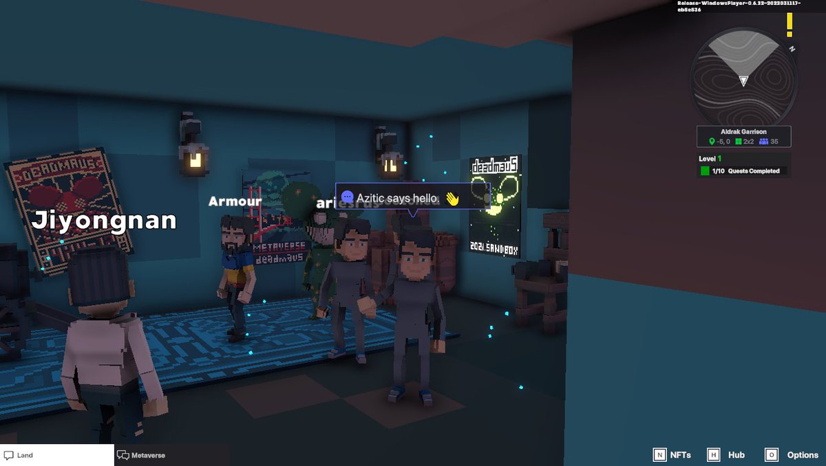 Azitic1's tweet photo. @TheSandboxGame @deadmau5 I just participated in the daily #SandboxAlphaS2Contest for a chance to earn up to 1,000 $SAND! Starting March 17 - Selfie with Deadmau5. Check out my screenshot below!
👇 #SandboxAlphaS2 https://t.co/yIcgQQZo2e