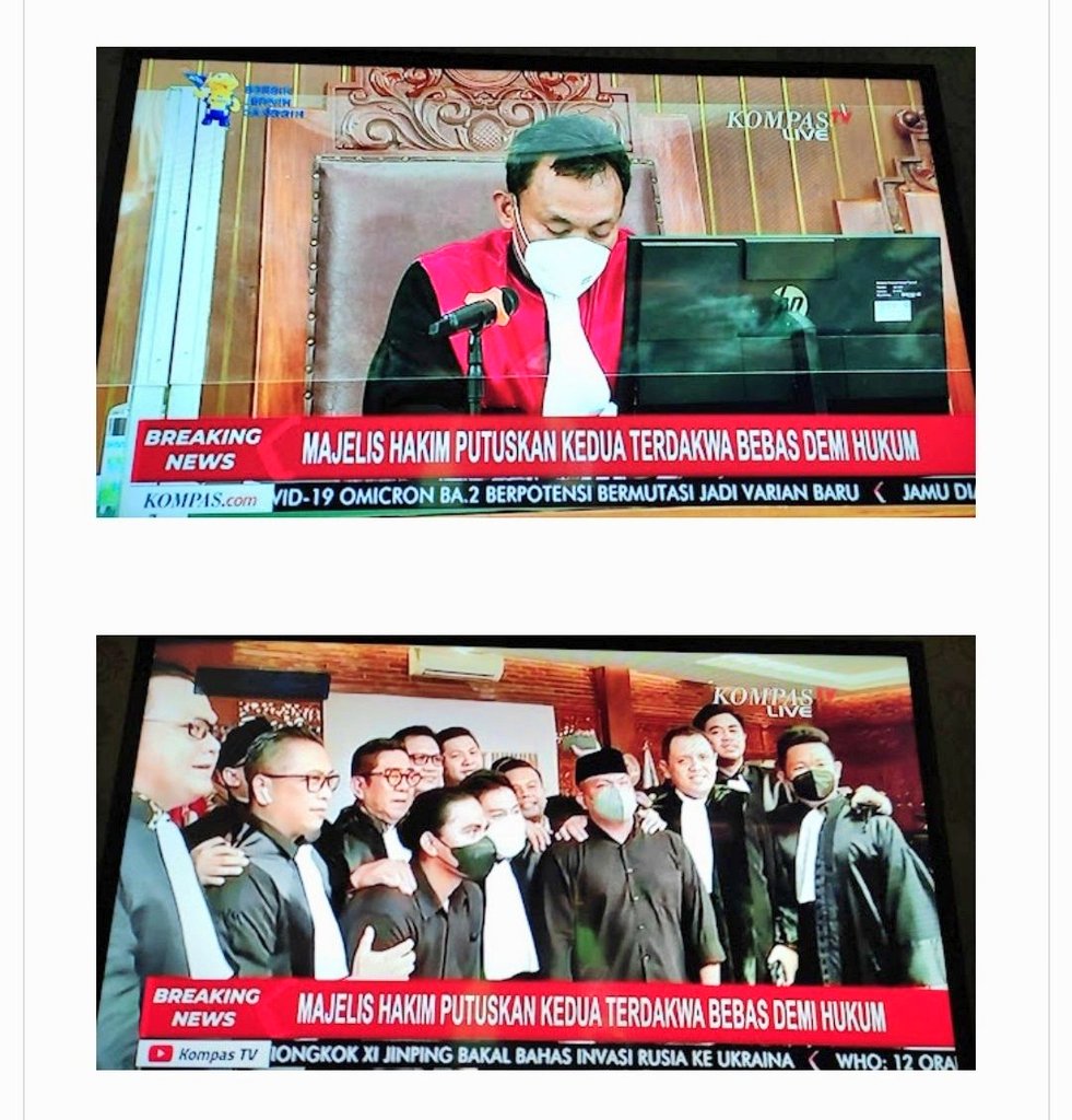 Semoga Allah SWT yg maha Adil menghinakan mereka yg berbuat dzalim, yg membela kedzaliman &amp; yg mengatur agar kedzaliman itu menang..

QOBUL YA RABB.. 🤲