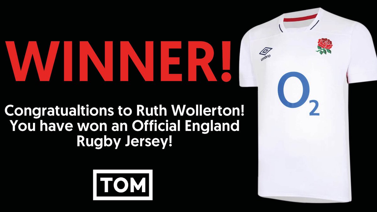 Tom.co.uk (@tomdotcodotuk) on Twitter photo Well done and congratulations <a href="/baberooo/">Roo Lawson</a> on winning. Please DM us so you can claim your prize 🏉 Well done and congratulations <a href="/baberooo/">Roo Lawson</a> on winning. Please DM us so you can claim your prize 🏉