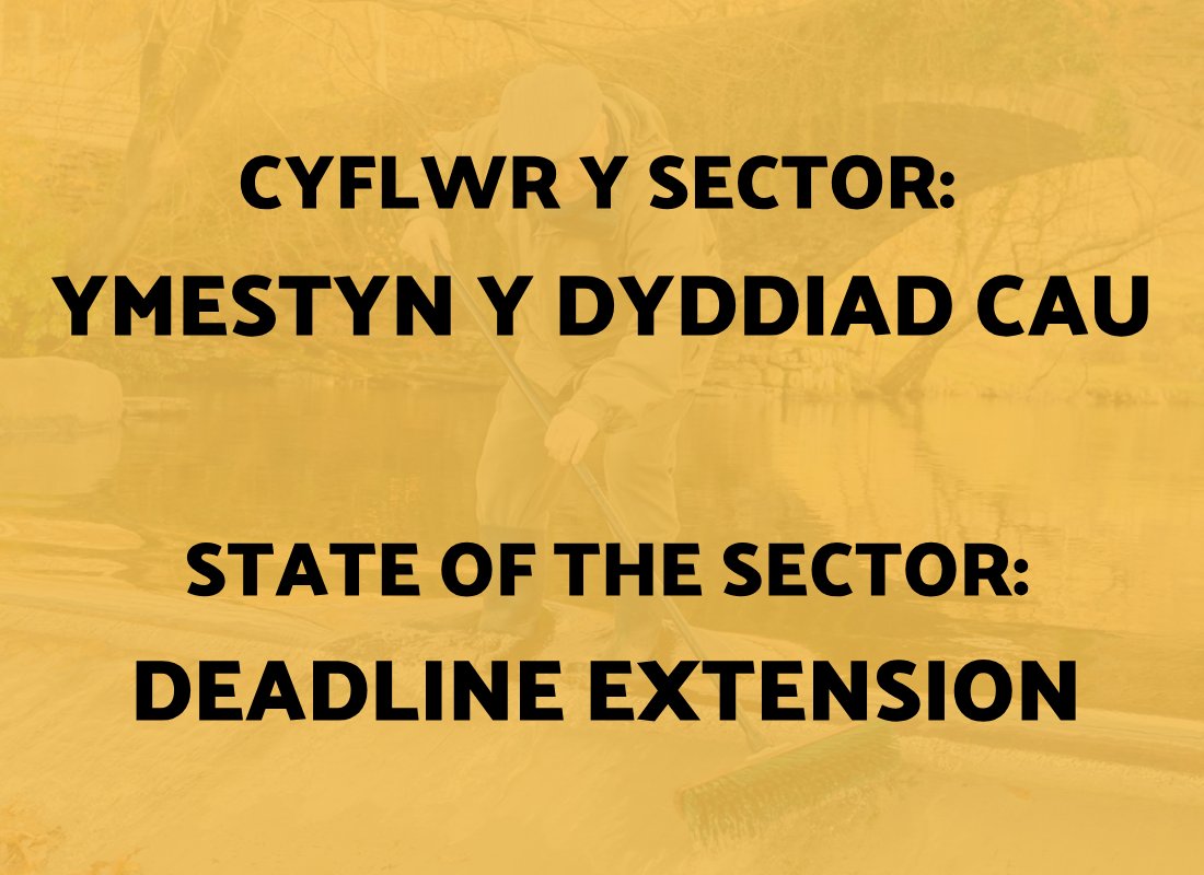 You asked we listened - we've extended the deadline for the State of the Sector survey by a week until the 25th of March.

Arolwg Cyflwr y Sector ar agor am wythnos arall - wir eisiau clywed y safbwynt Cymreig eleni felly ewch amdani.

communityenergywales.org.uk/en/latest/laun…