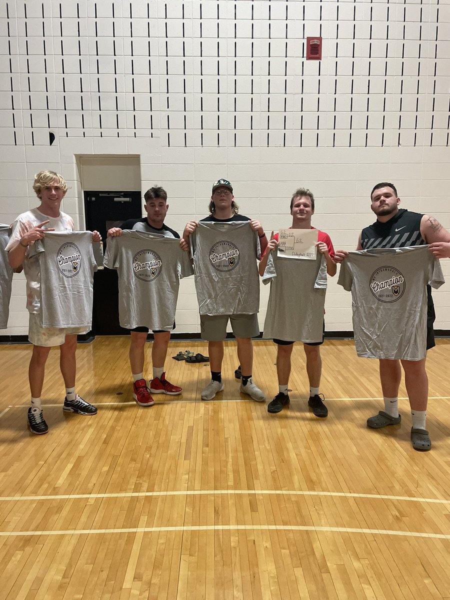 ManUintramurals's tweet image. Last night’s pre spring break dodgeball tournament champions G2!