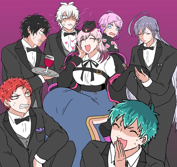 男6人でわたしの取り合〜い?😘 