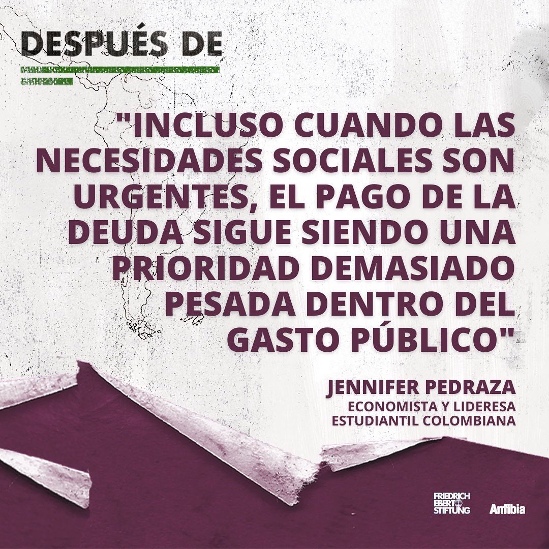anfibiapodcast's tweet photo. ⚖️ IMPUESTOS EN AMÉRICA LATINA
💰¿Por qué es urgente hablar de activismo tributario en la región?
🎙En #DespuesDe, @MFValdesV conversó con @Juli_Strada y @JenniferPedraz sobre cómo lograr políticas tributarias más democráticas e inclusivas.
Escuchalo en https://t.co/LP9eVuzoff https://t.co/G5JjECgVHz