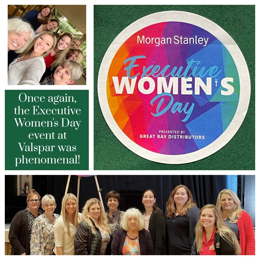 GreatBayDist's tweet photo. Valspar has done it again, the Morgan Stanley Executive Women's Day event was spectacular!  Great Bay Distributors was thrilled to be a sponsoring partner.  
The room was full of amazing women from all over our region networking, sharing ideas, experiences and wisdom. https://t.co/RDKz77lC8m