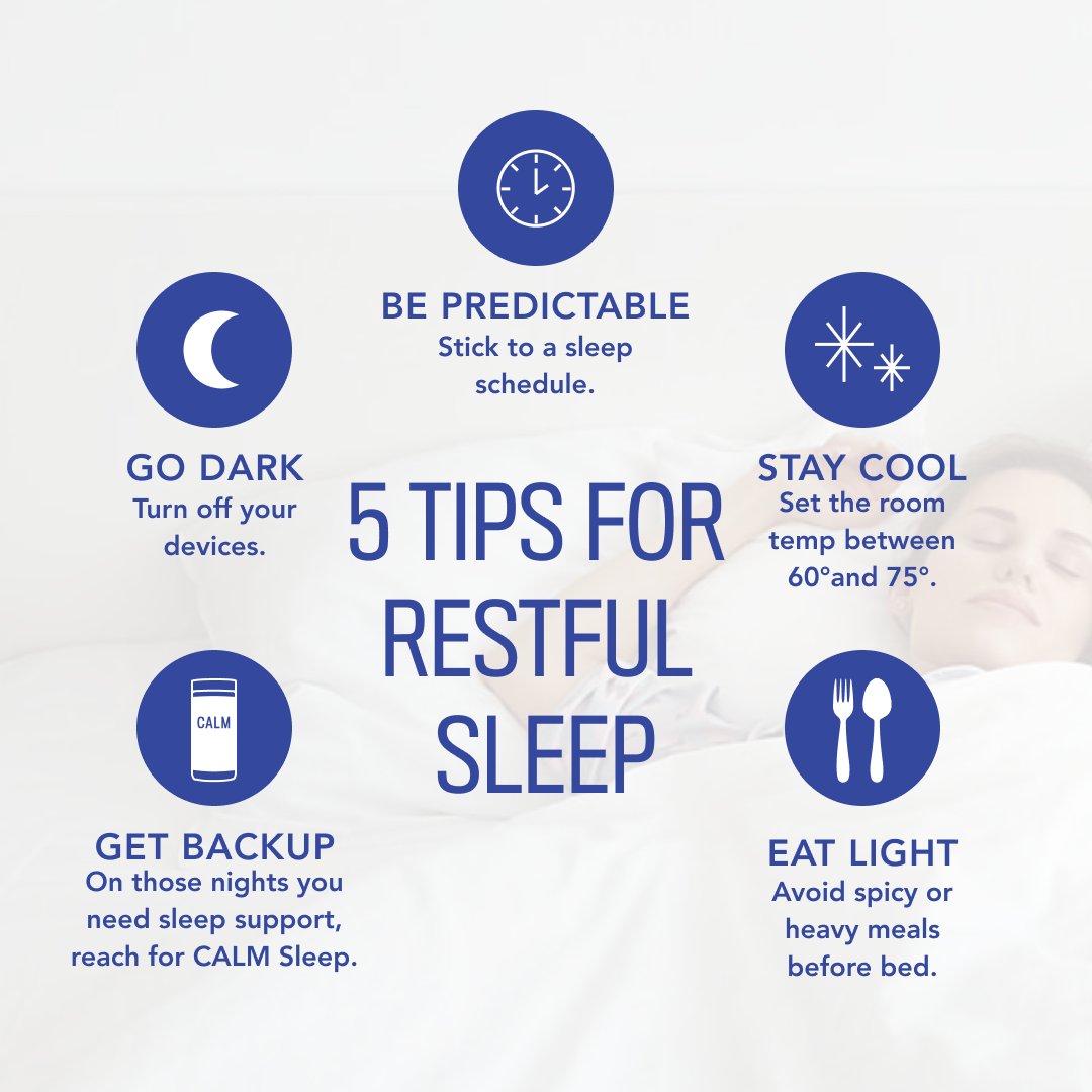What better way to celebrate #WorldSleepDay than with a good night’s sleep? If you have trouble relaxing into sleep sometimes, try CALM Sleep, in drink mix, capsules or gummies. With Magnesium, Melatonin, L-Theanine &amp; more, you’ll definitely #FeelThePowerOfCALM.*