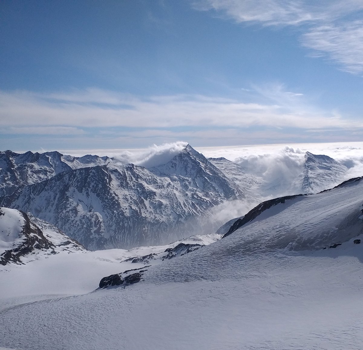 Check out this amazing image taken by Siôn on the GAP year trip to Saas-Fee, Switzerland. What an incredible view!!