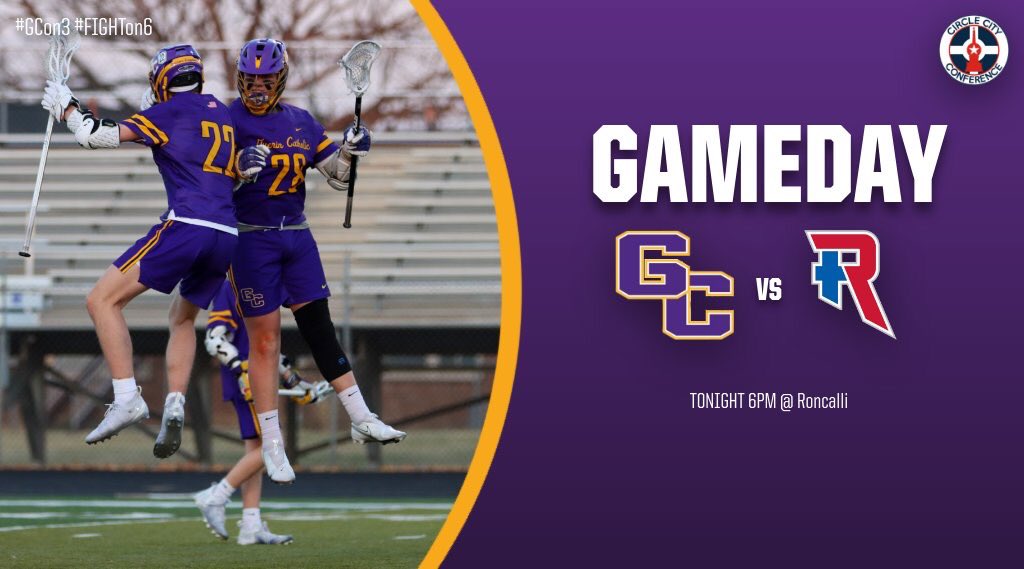 GCHSBoysLax's tweet photo. GET UP it’s GAMEDAY

@GCHS_Athletics @GCHS_AT @GuerinCatholic @Roncalli_Lax 

#GRIT #DOYOURJOB #ALLIN #ALLTHETIME #REDEFINEYOURBEST #FROMTHEHEARTBOYS #GCON3 #FIGHTON6 https://t.co/jgxG1GcIEA