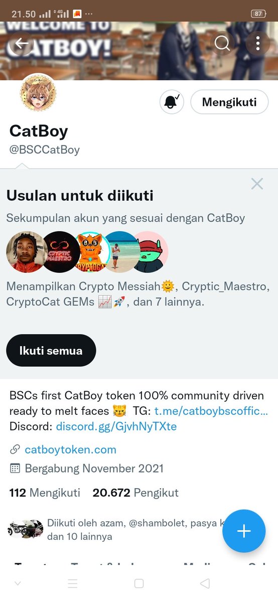 Tri348090799's tweet photo. @OfficialTravlad @BSCCatBoy Done done done

Wish me luck 🙂 https://t.co/VlZXY8r41r