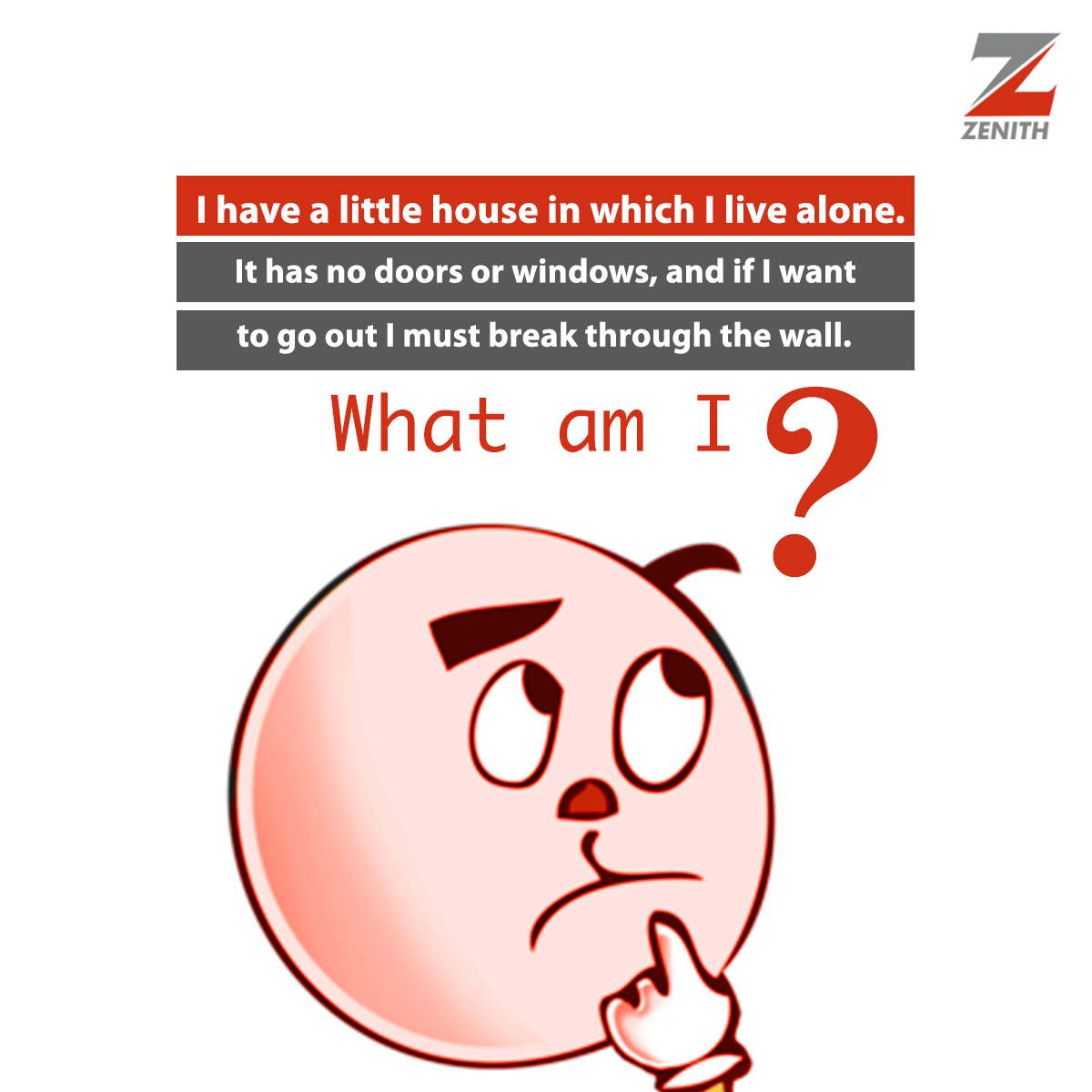 ZenithBank's tweet photo. Tell us in the comments.
#riddles #midweekteaser #funandgames https://t.co/Fs3dKQmNRI